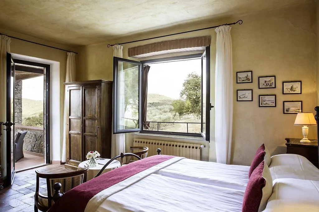 Villa Di Capovento Кастелина ин Шианти Фермерский дом